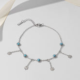 Stainless Steel Bead Link  Bracelet